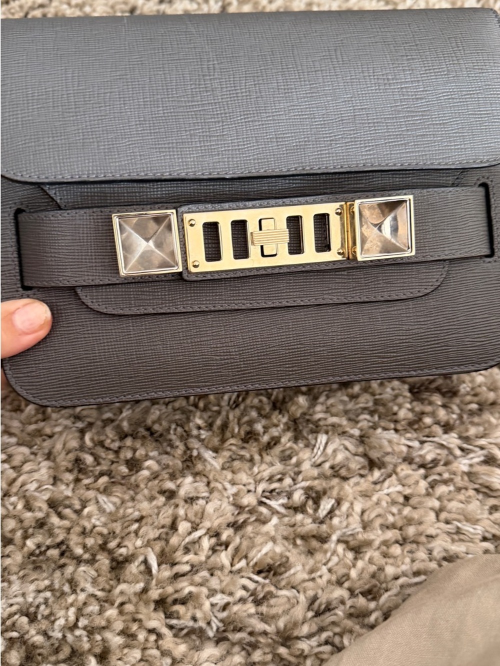 Proenza Schouler grey Ps11 . Pristine condition